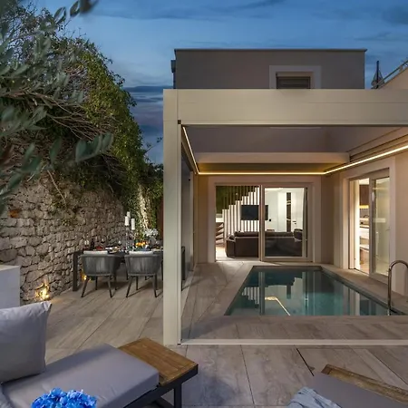 Villa Arca, Sea View/Sauna/Open/Closed/Heated Pool Nin Kültér fotó